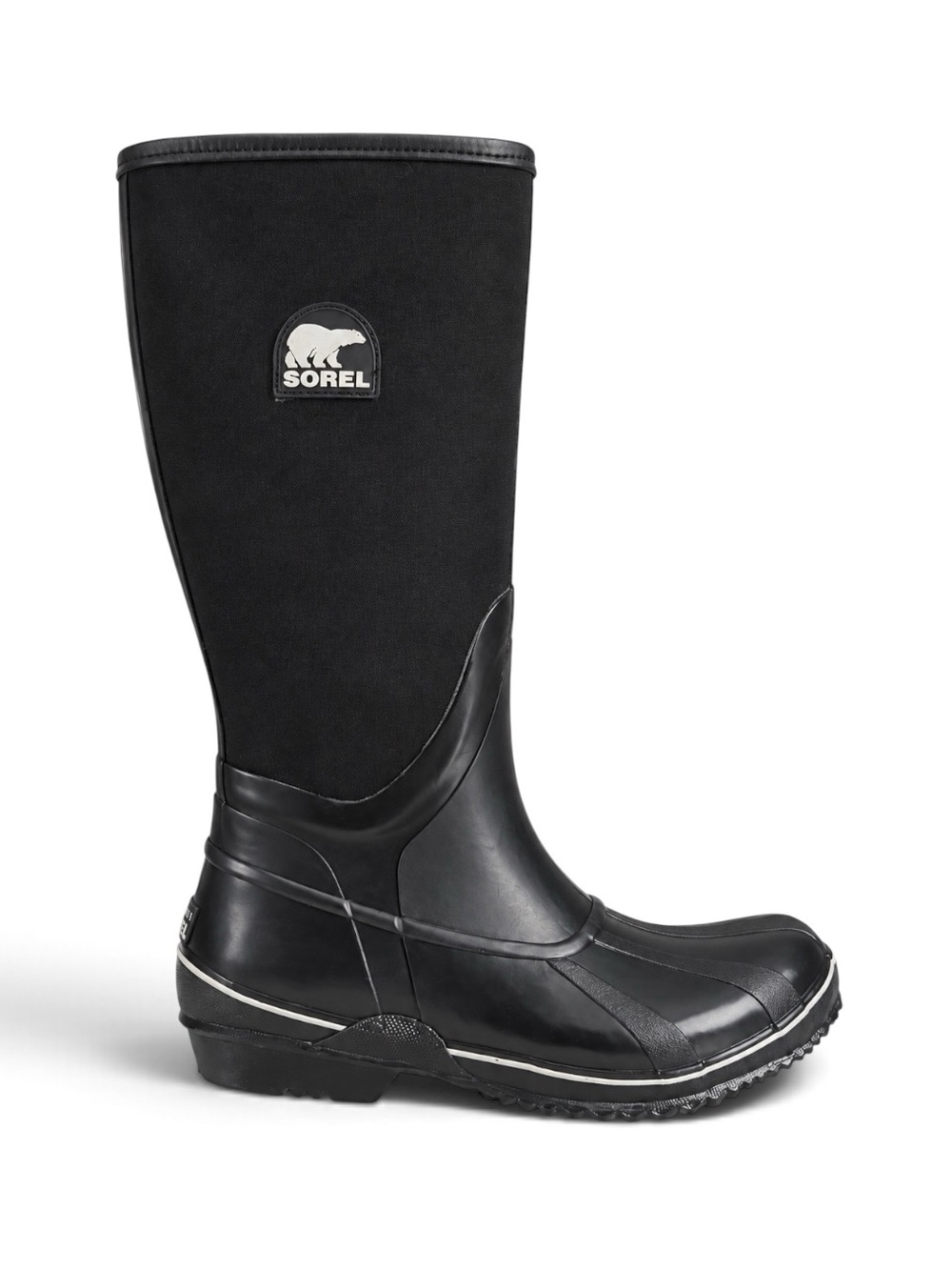 Sorel Sorellington Black Waterproof Tall Rain Boots Women’s 11